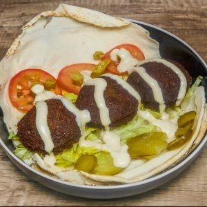 Falafel Sandwich (Vegan)
